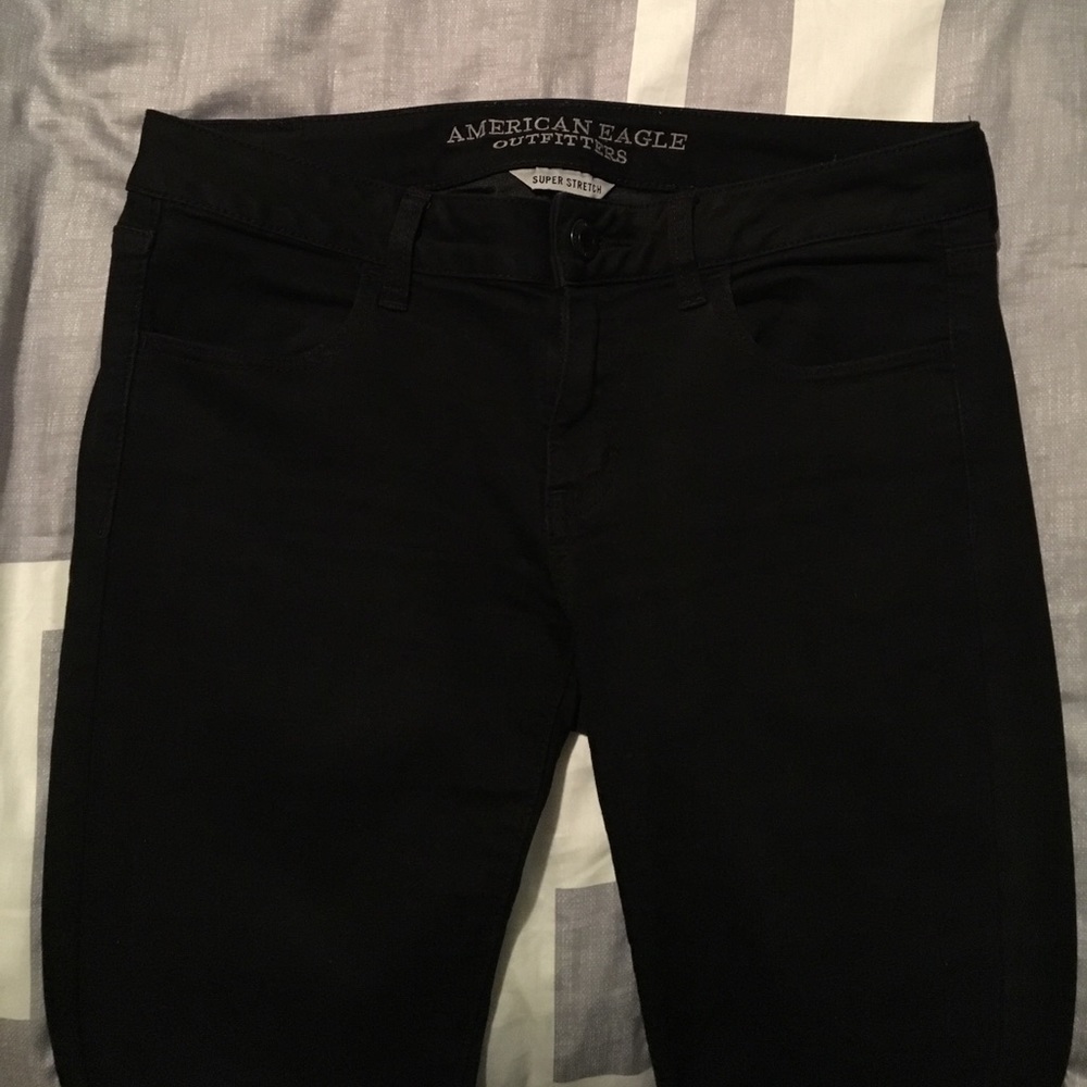 Black American Eagle Jeggings