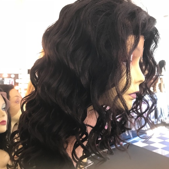 Human 100% Remy Virgin Swisslace Lacefront Wig main image 8