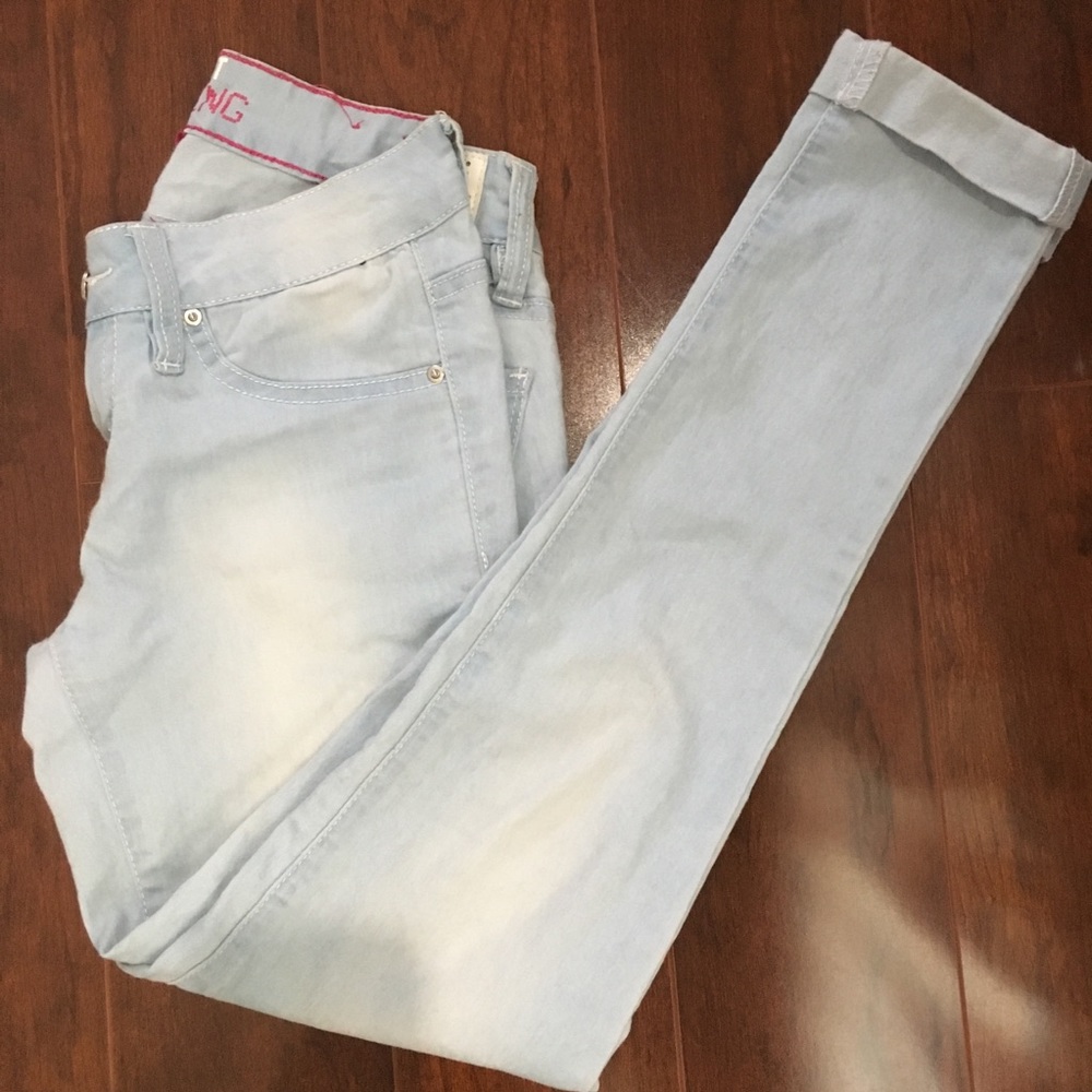 Anklet Legging Blue Jeans