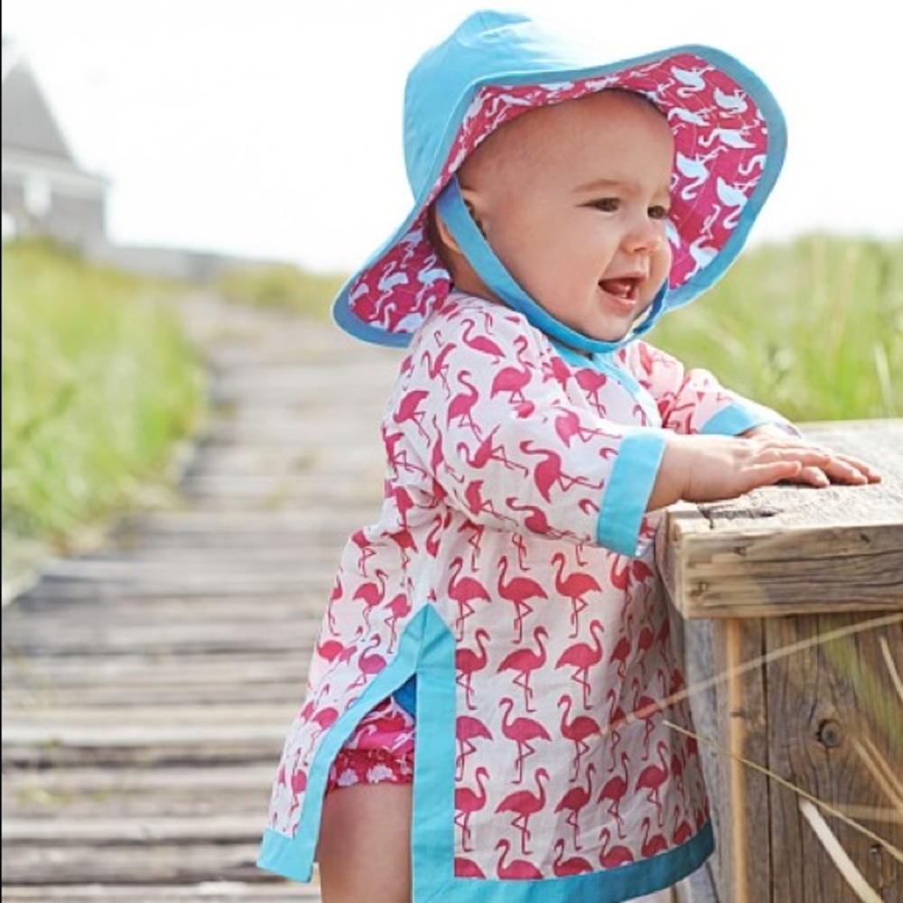 🌴NWT Pottery Barn Flamingo Tunic 🌴