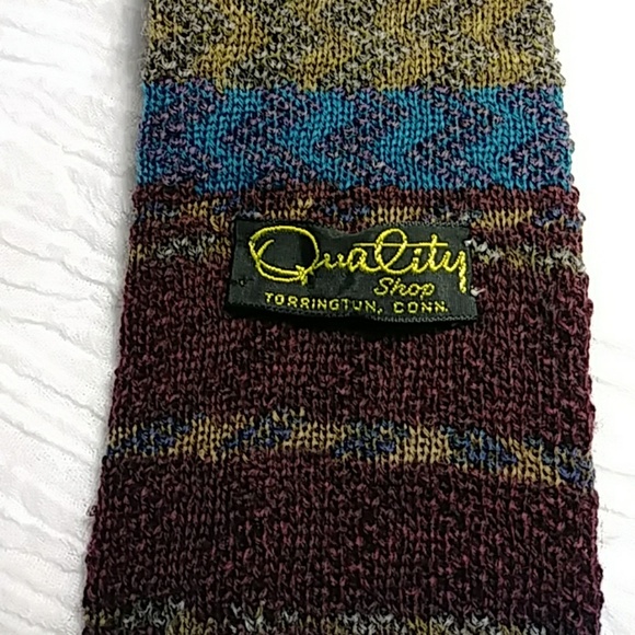 Mens Wool Tie - Picture 5 of 5