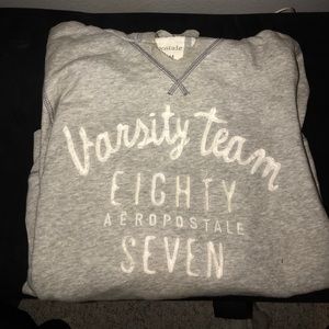 Grey Aeropostale hoodie