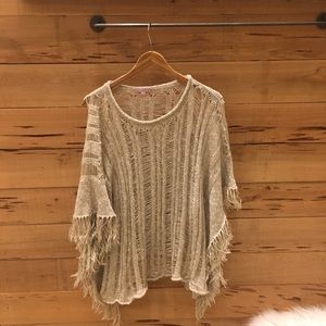 New Listing! Calypso St Barth Lt Gold poncho/tunic