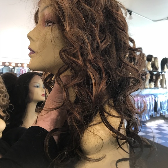 Wig 100% Human Remy Virgin Swisslace Lacefront NEW main image 4