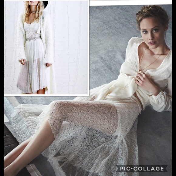 Free People Dresses & Skirts - NWT Free People Lace Culotte Pants