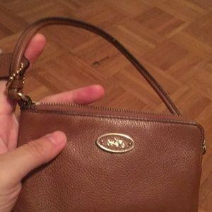 Authentic coach wristlet