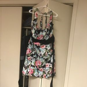 Floral print dress