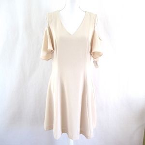 Neiman Marcus Cold Shoulder Dress