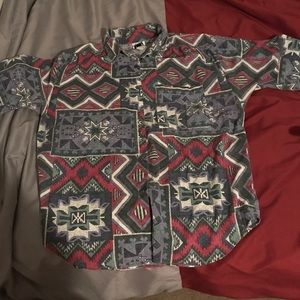 Men’s vintage button up.