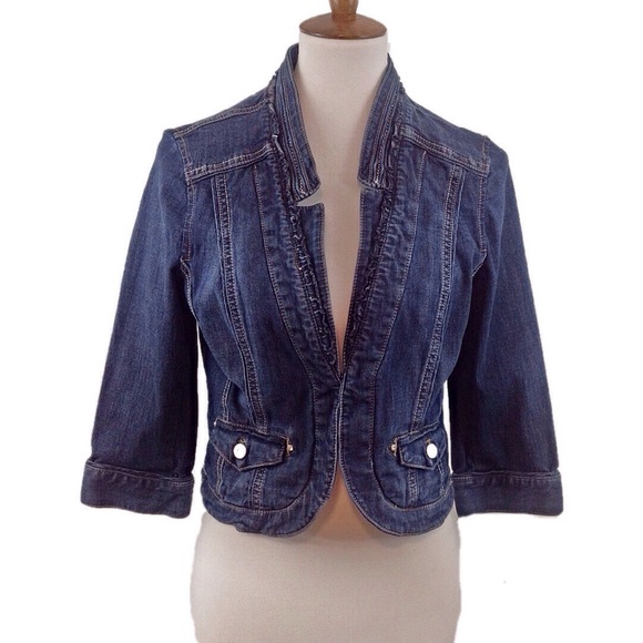 White House Black Market Jackets & Blazers - White House Black Market Denim Jacket