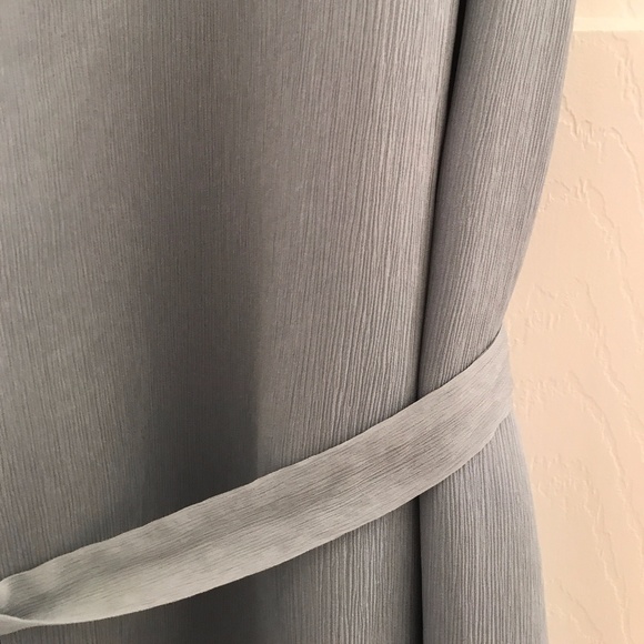 J. Crew Silk Blue Green Two-Tone Dress - Picture 4 of 7