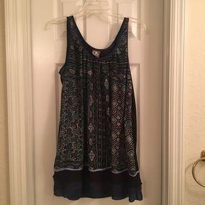 Long Anthropologie top.