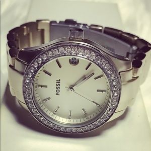 Fossil Stella Mini Champagne Watch