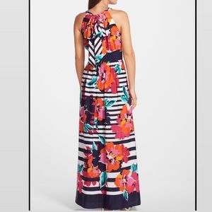Eliza J Floral Print Maxi Dress Size 6