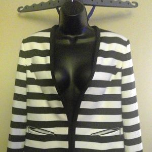 Black and White Blazer