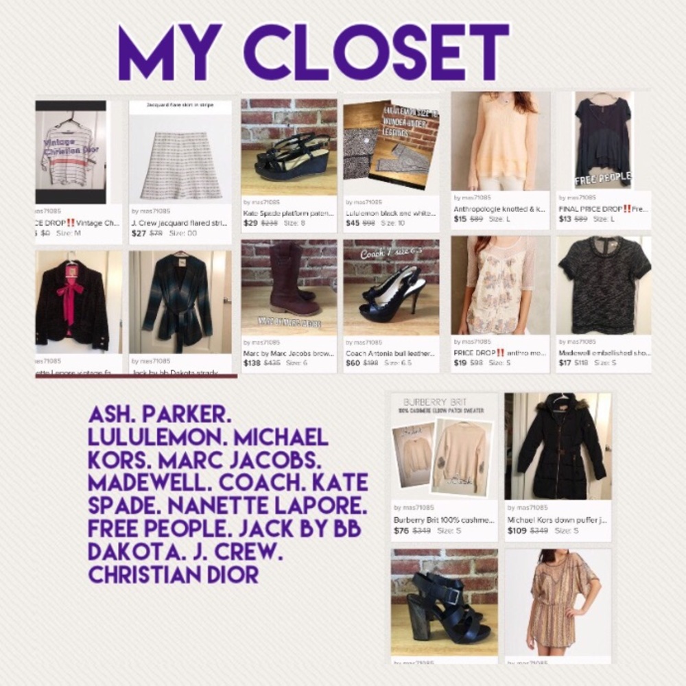 Check out my closet