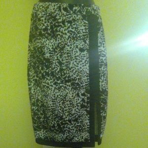 Black and White Skirt