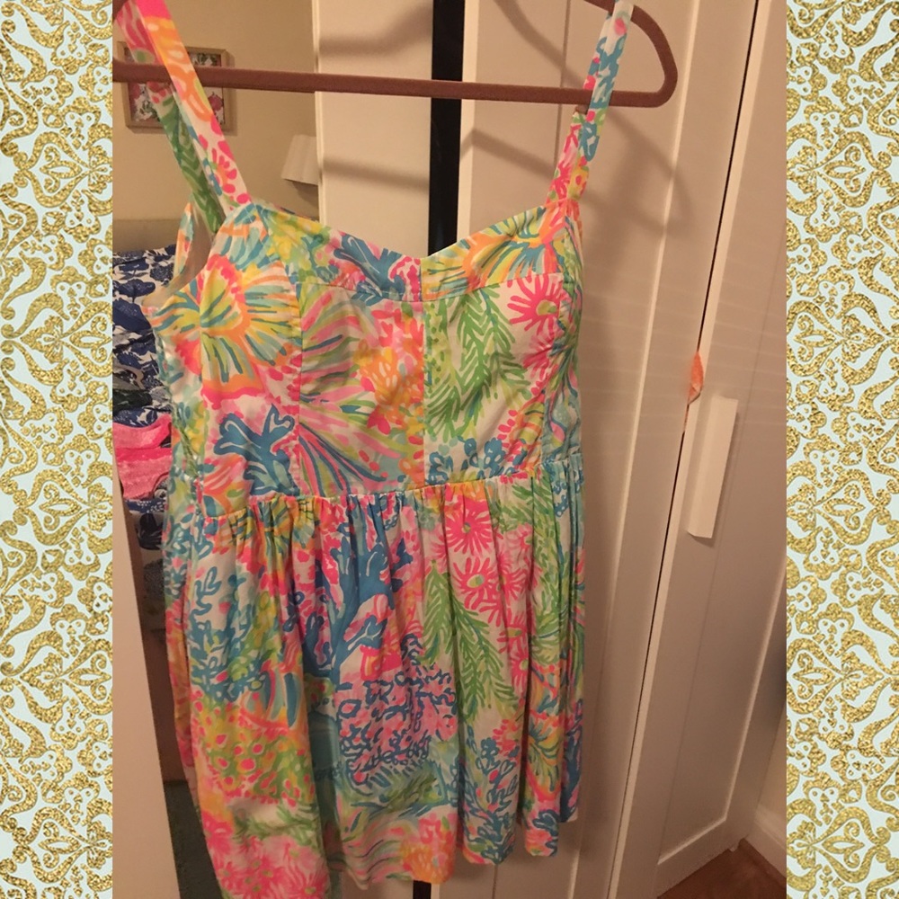 EEUC Lilly Pulitzer Ardleigh Dress - Lovers Coral