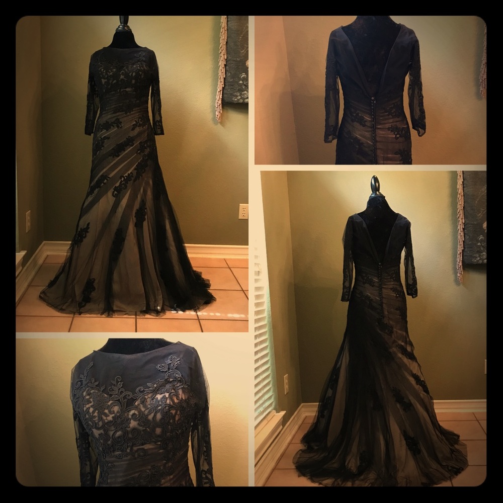 Dramatic special occasion gown