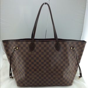 Authentic Louis Vuitton Neverfull GM Damier ebene Authentic Louis Vuitton Neverfull GM Damier ebene