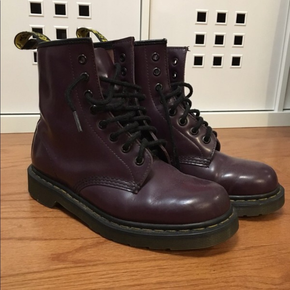 Plum Dr. Martens