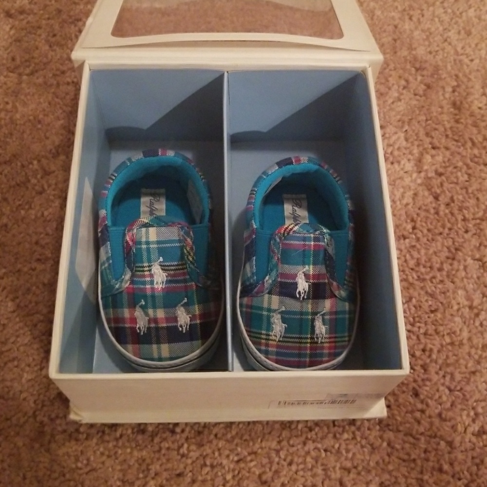 Ralph Lauren layette  baby shoes!