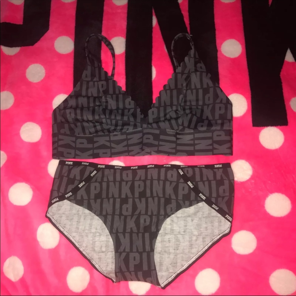 NWT Bralette and Panty Set Medium