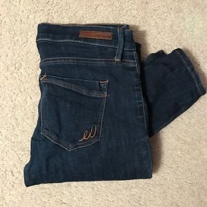 Express dark skinny jean