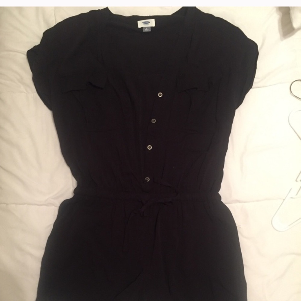 Romper with pockets