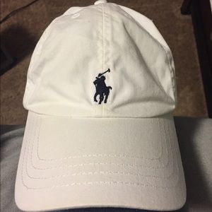 White polo hat