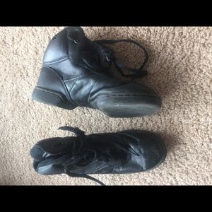 Black Jazz Shoes high tops