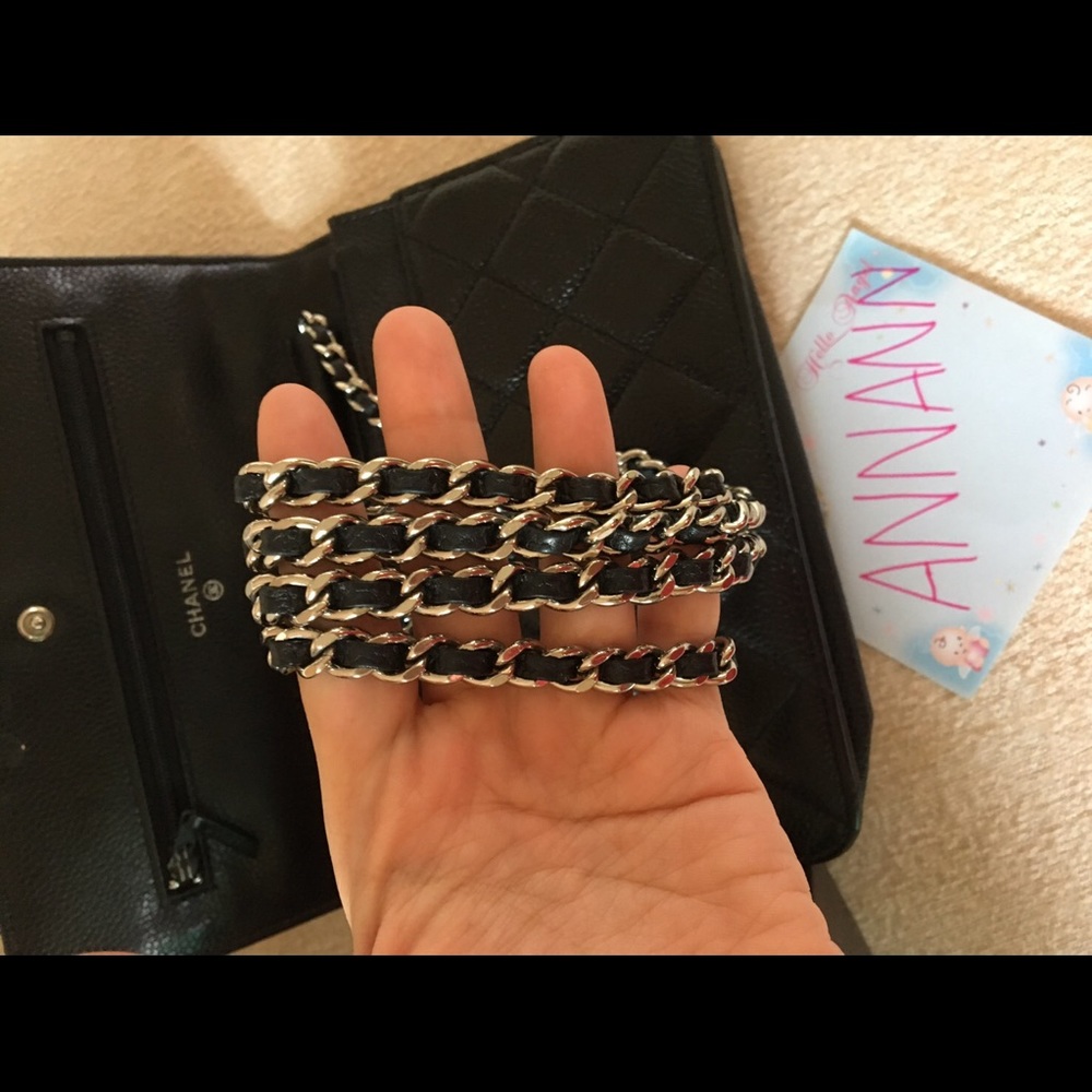 Chanel Woc black caviar silver hardware. ❌sold❌ - Picture 5 of 8