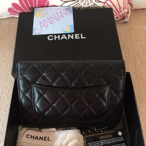 Chanel Woc black caviar silver hardware. ❌sold❌ - Picture 2 of 8
