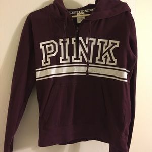 PINK 3/4 zip