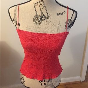 Preowned Elie Tahari Red Tank