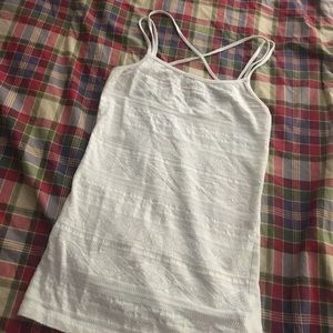 XS cute white cami