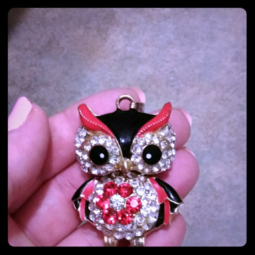 Besty Johnson owl pendant