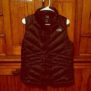 Black Womens North Face Vest (m)