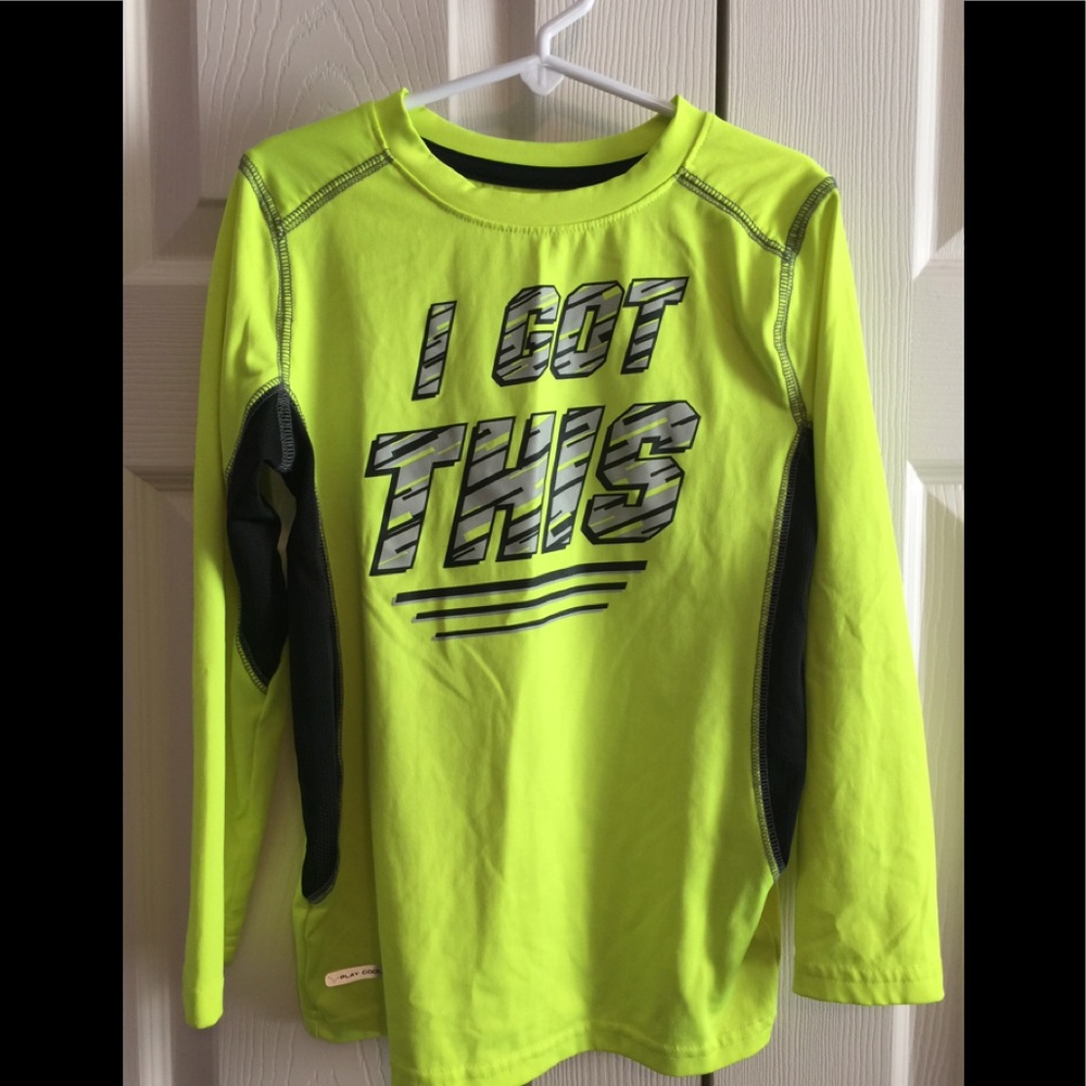 Boys Jumping Bean long sleeve dry fit shirt