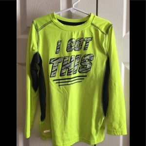 Boys Jumping Bean long sleeve dry fit shirt