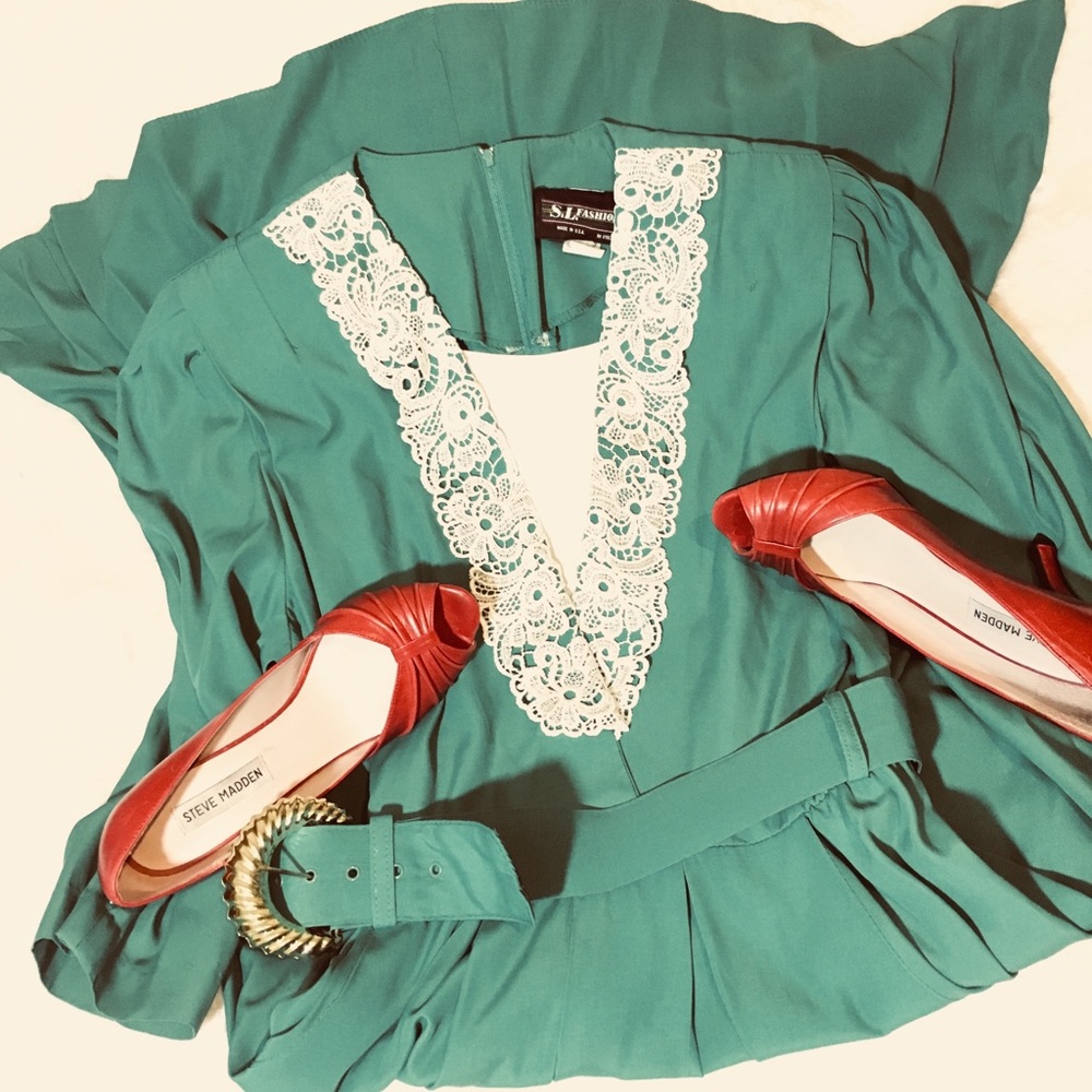 S L Fashions Vintage Dress