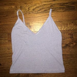Spaghetti strap crop top