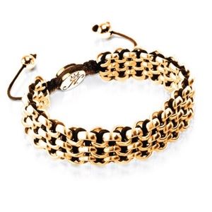 Joseph Nogucci 18K gold Kismet Links Bracelet