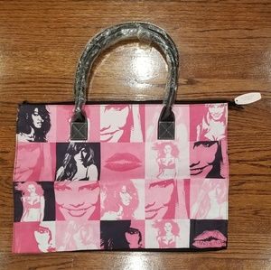 Victoria's Secret Supermodel Zipper Tote / Bag NWT