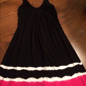 Boston Proper dress hot pink/black size XS