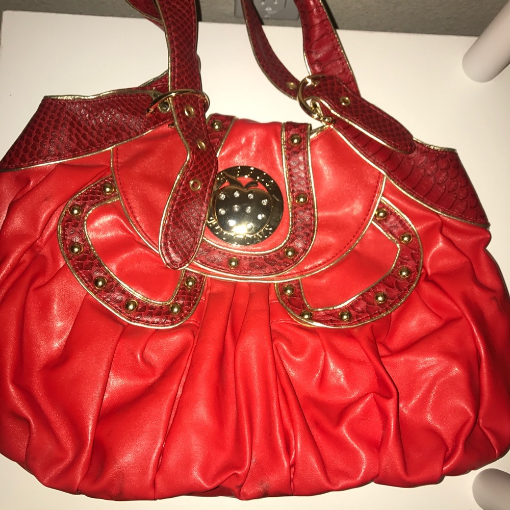 Apple Bottoms Red Handbag