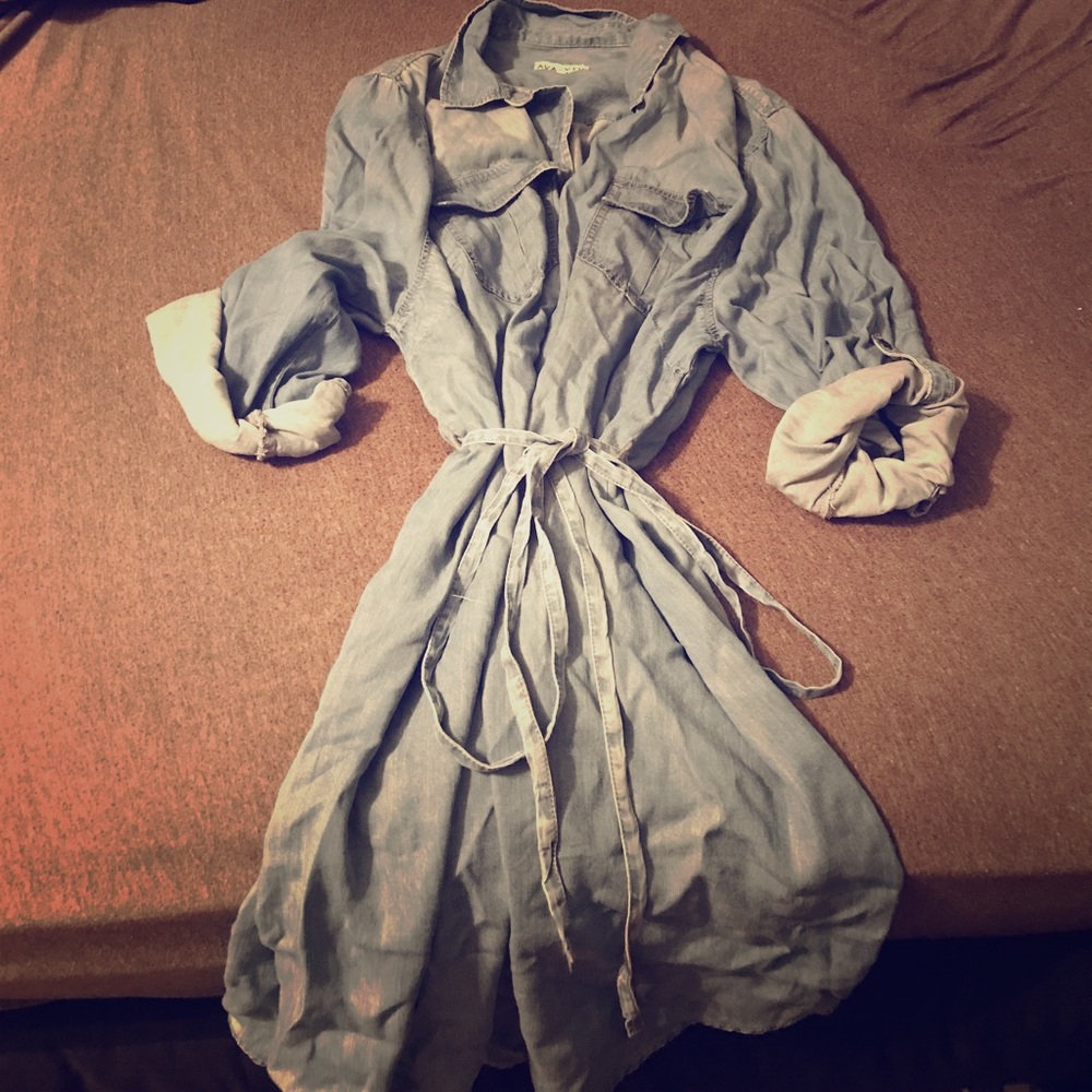Denim dress
