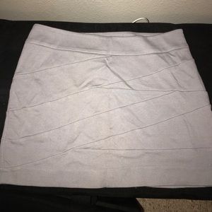 Grey express skirt