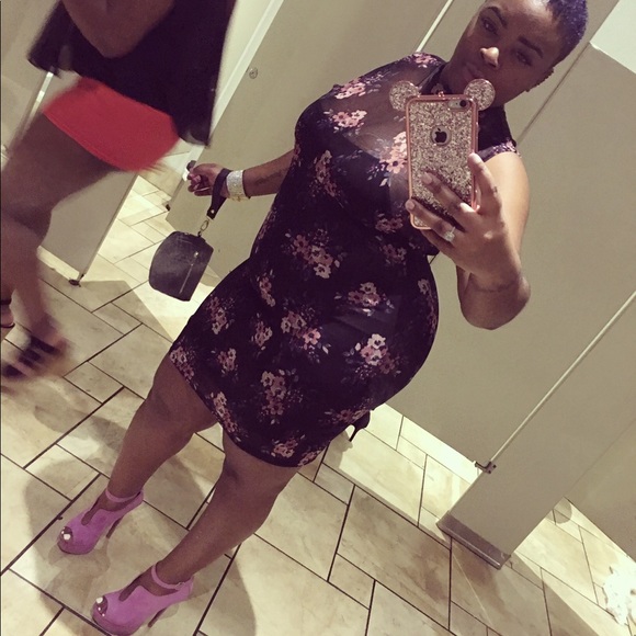 Floral Print Dress - Picture 2 of 2