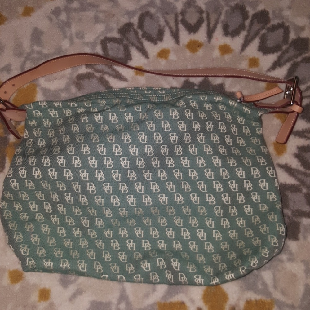 Hunter green Dooney & Bourke hobo